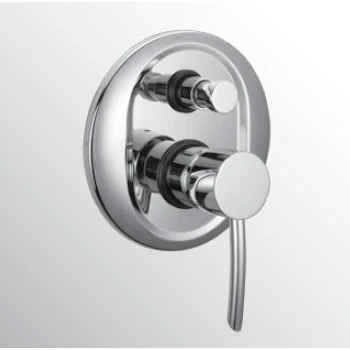 Afbeelding van Huber Kyoto inbouw Bad/douchemengkraan chroom KY.000210.21