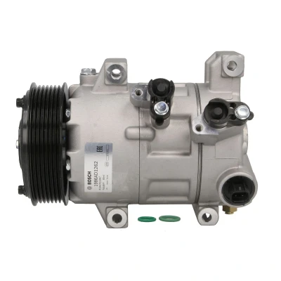 Afbeelding van BOSCH 1 986 AD1 262 AC Compressor 12V PAG 46 YF R1234yf, R134a Met montagehandleiding, afdichtring