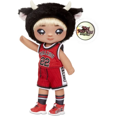 Afbeelding van Na Surprise 2 in 1 pop en handtas pluche om te verzamelen serie 4 Tommy Torro