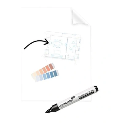 Afbeelding van Magic Chart Legamaster Whiteboard 60x80cm transparant