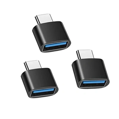 Afbeelding van USB C adapter (3 stuks), naar 3.0 adapter, TOG compatibel met type apparaten zoals MacBooks en mobiele telefoons