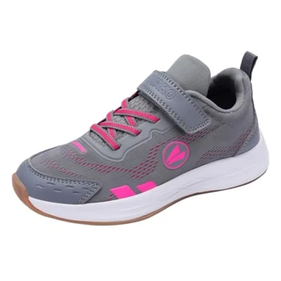 Afbeelding van JAKO JTF PLAY Unisex Trainingsschoen voor kinderen, Maat: 34, Ultimate grey/neon pink Kunststof/ textiel