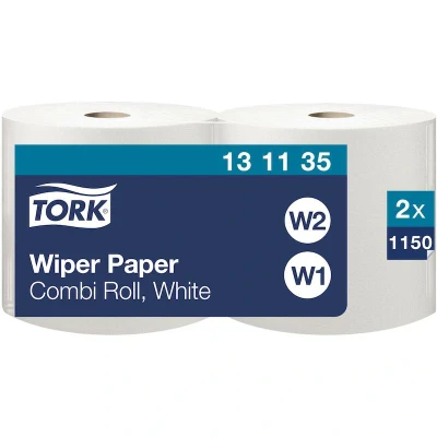 Afbeelding van Poetspapier tork wiping advanced combi 460m 131135 Pak a 2 rol