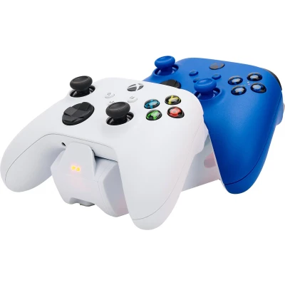 Afbeelding van PowerA Duo Laadstation voor Xbox Series XS Draadloze Controller Opladen Wit (EU)
