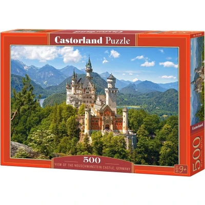 Afbeelding van Castorland View of the Neuschwanstein Castle, Germany 500 stukjes