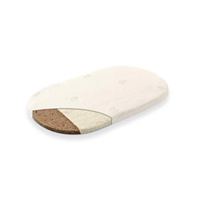 Afbeelding van Träumeland Matras voor wieg &quot;Naturwölkchen&quot; met overtrek van biologisch katoen (kbA), afmetingen 70 x 37 cm