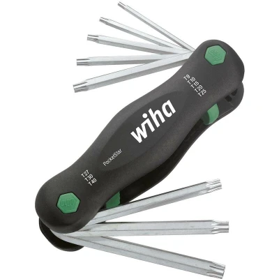 Afbeelding van Wiha 23047 Binnen Torx Haakse schroevendraaierset 8 delig