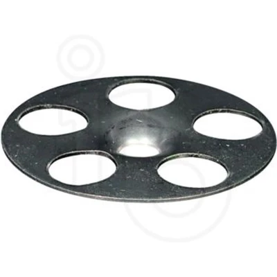 Afbeelding van Fischer Losse schotel 36mm 100st geponst RVS