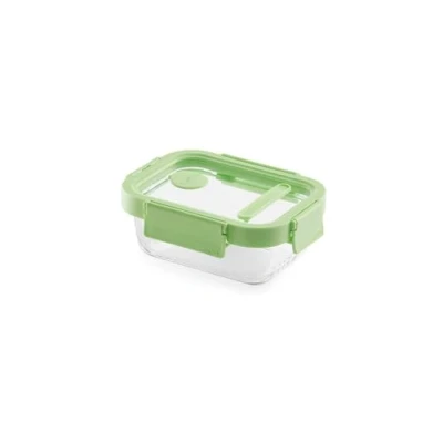 Afbeelding van Lékué Vershouddoos Glas 370 ml, Rechthoek Green