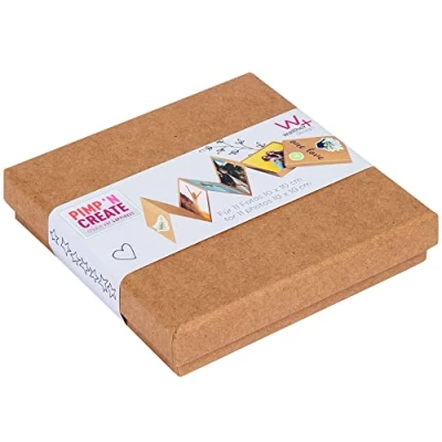 Afbeelding van Leporello box walther design 11 fotos formaat 10x10cm kraft