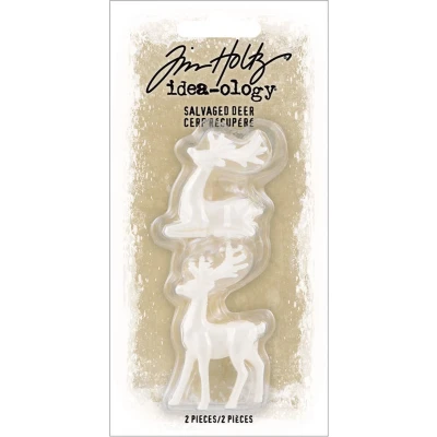 Afbeelding van Idea ology Tim Holtz Christmas Salvaged Deer (TH94292)