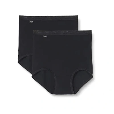 Afbeelding van Sloggi 2 PACK Slip, Dames, Maat: 4XL, Schwarz