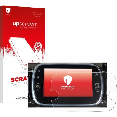 Afbeelding van upscreen Screenprotector voor Fiat 595 Abarth Uconnect 7&quot; Folie Beschermfolie transparant