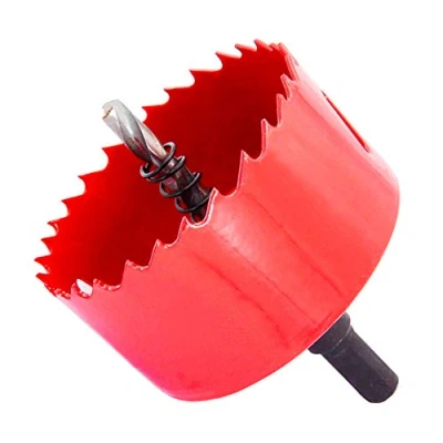 Afbeelding van LAIWEI 75 mm gatzaag met accessoire 2 delige set Stofvanger voor alle gatzagen een zaagdiameter tot 125