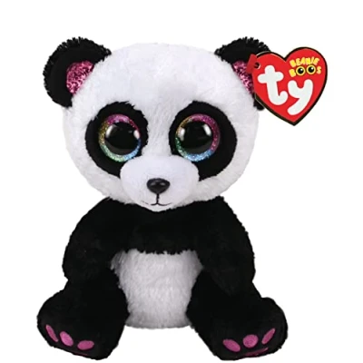 Afbeelding van TY Beanie Boo&#039;s Paris Panda 15 cm