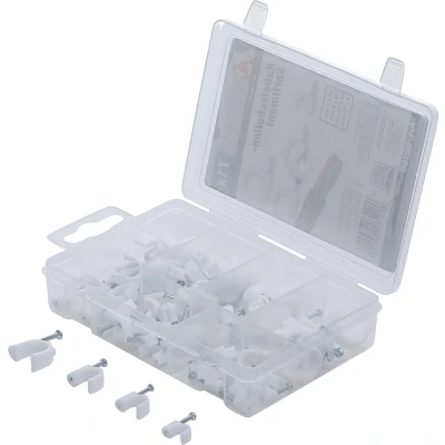 Afbeelding van BGS Assortiment kabelklemmen 71 delig