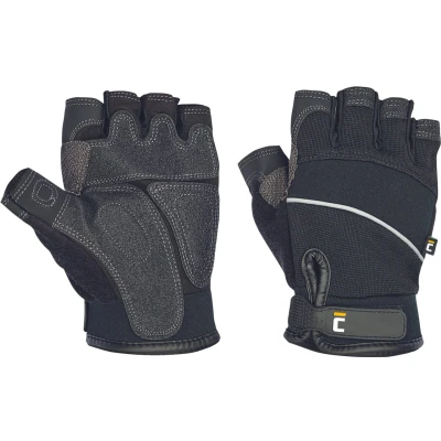 Afbeelding van SafeWorker SWALM TL TOUCH handschoen 01010180 6 stuks Grijs/Zwart