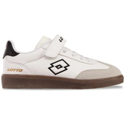 Afbeelding van Lotto Shoes Vintal K lage kindersneaker 2600250K wit/zwart