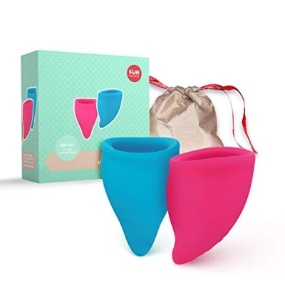 Afbeelding van Fun Factory Cup Menstruatiecup Small Roze &amp; Turquoise