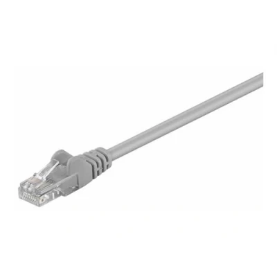Image de MicroConnect Câble réseau RJ 45 (M) pour 25 cm UTP CAT 5e bloqué gris