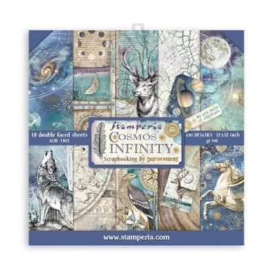 Afbeelding van Stamperia Cosmos Infinity 12x12 Inch Paper Pack (SBBL118)