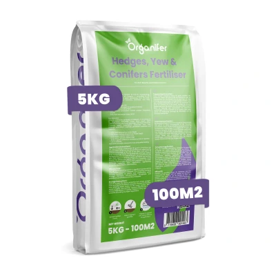 Afbeelding van Organifer Heggen, Taxus &amp; Conifeer Meststof All In One (5 kg voor 100 m2)