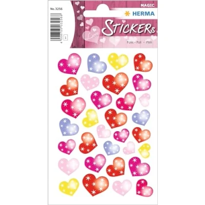 Afbeelding van Haza Original Stickers Harten 36 Stuks Multicolor