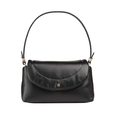 Afbeelding van DU Melville S Borsa trapuntata morbida in pelle piccola black rose
