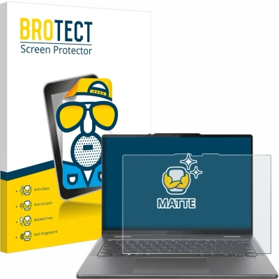 Afbeelding van BROTECT Screenprotector voor Lenovo Yoga 7i 2 in 1 Gen 9 14&quot; Folie Beschermfolie matte