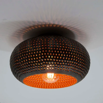 Afbeelding van Gear plafondlamp Ø35 cm metaal punch