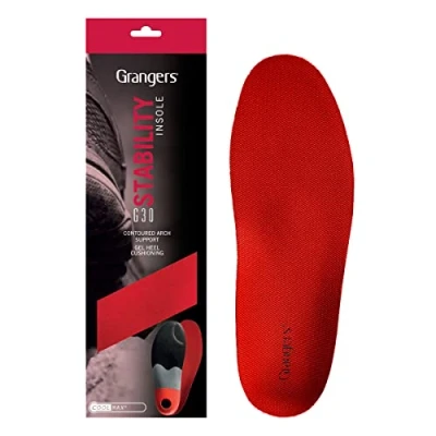 Afbeelding van Granger&#039;s G30 Stability Inlegzolen Maat 41 rood/wit/zwart