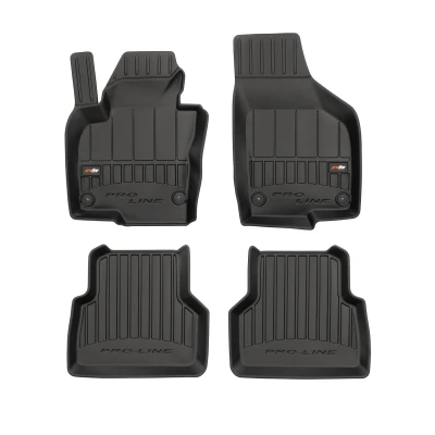 Afbeelding van FROGUM 3D407619 Vloermatset Rubber voor en achter 4 Zwart VOLKSWAGEN: Tiguan I