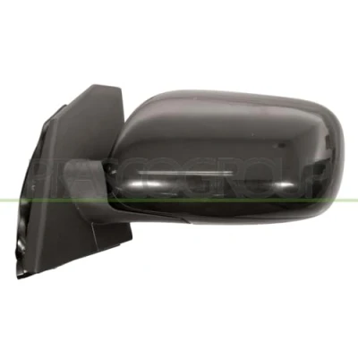 Afbeelding van Buitenspiegel Prasco TY0897004 Links zwart Instellen: kabel, Bol vormig TOYOTA: Corolla IX Hatchback, Saloon