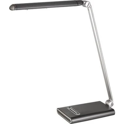 Afbeelding van Alco Al 9211 Bureaulamp Led Antraciet/Zilver 0,5 Watt 12 Leds 230 Volt