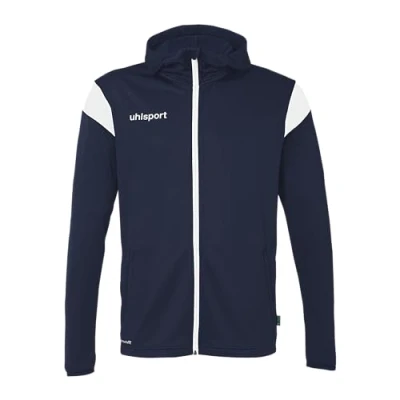 Afbeelding van Uhlsport Squad 27 Jas Met Kap Heren Marine / Wit Maat: M