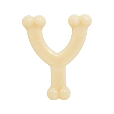 Afbeelding van Nylabone Extreme Kauwbot Vorkbeen Voor de Krachtigste Kauwers Small Kip Smaak 1 stk