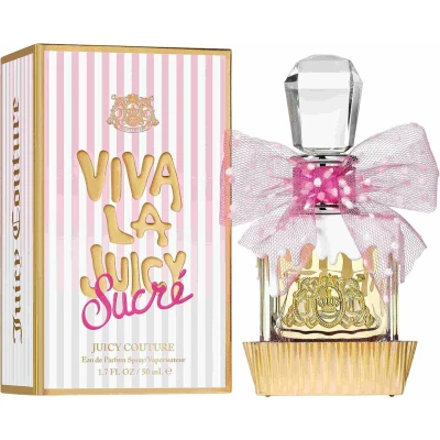 Afbeelding van Juicy Couture Viva La Sucré, Eau de parfum Spray Spray, voor dames, gourmetgeur, amber en fruitig