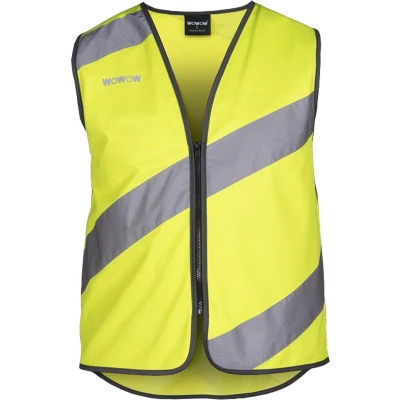 Afbeelding van WOWOW Roadie Veiligheidsvestje Fluojas Fietsen hardlopen M EN1150 certificaat