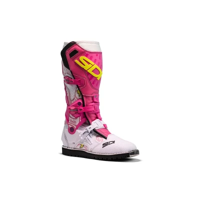 Afbeelding van Sidi Crossair HD Billy Bolt Special Edition White Pink Motocross Boots Maat 41 Laars