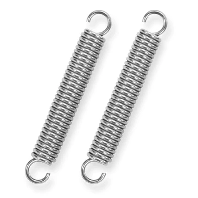 Afbeelding van GUNGY Set van 2 trekveren met roestvrijstalen haken, trekveer 80 mm, buitendiameter 12 draaddiameter maximale trekkracht 5 kg, x