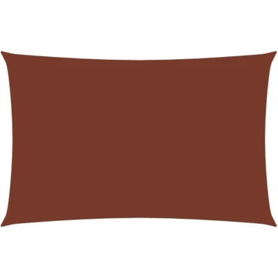 Afbeelding van vidaXL Zonnescherm rechthoekig 4x7 m oxford stof terracottakleurig