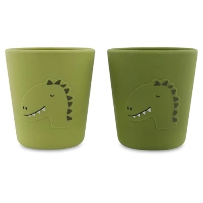 Afbeelding van Trixie Silicone cup 2 pack Mr. Dino