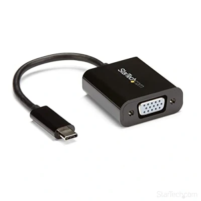 Afbeelding van Adapter USB C naar VGA Startech CDP2VGA Zwart