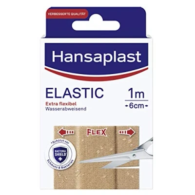 Afbeelding van Hansaplast 02607 00000 Pleister Elastic 1 m x 6 cm