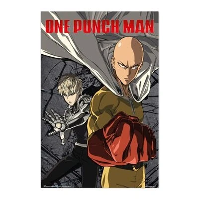 Image de Poster One Punch Man Saitama &amp; Genos