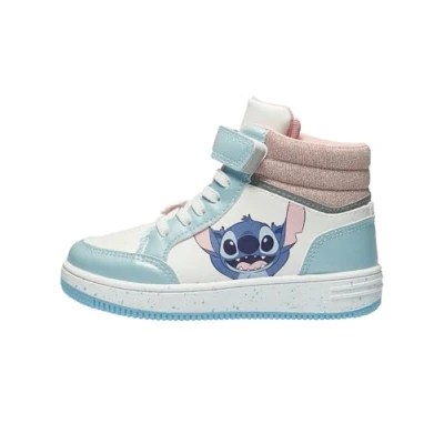Afbeelding van Disney Chaussures Fille, Baskets Enfant Stitch Adorables, Fille Lilo Et Stitch, Blanc 30