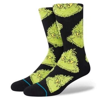 Afbeelding van Stance MEAN ONE Unisex Sokken, Maat: 35 37, Black