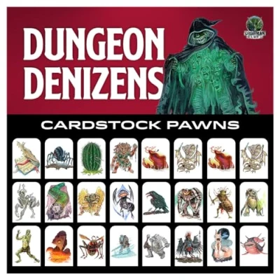 Afbeelding van Dungeon Denizens Cardstock Pawns