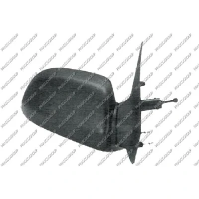Afbeelding van Buitenspiegel Prasco RN0577213 rechts Zwart Electrisch Te verwarmen, Van binnen instelbaar, Bol vormig RENAULT: 19 II Hatchback, I Hatchback