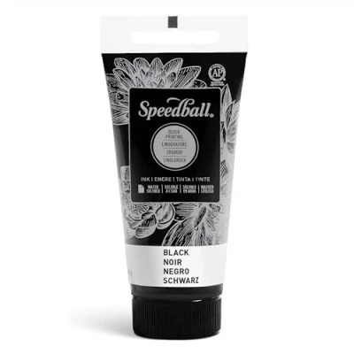 Afbeelding van Speedball Art Products 003400 inktblok, 37 CC, zwart
